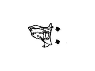 Honda 71312-TVA-F00 DUCT, R- FR