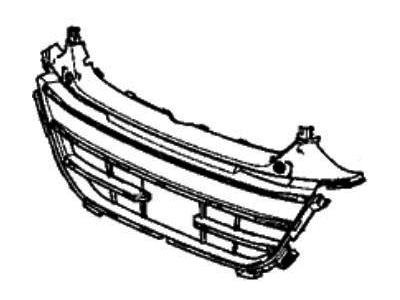 Honda 71111-TVA-F00 GRILLE, FR- BUMPER