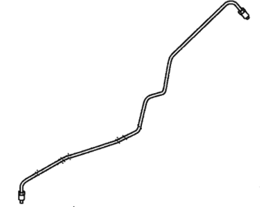 Honda 46960-TVA-A01 Pipe, Clutch (A)