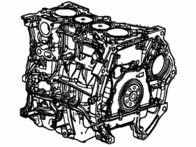 Honda 10002-6A0-A00 General Assy., Cylinder Block