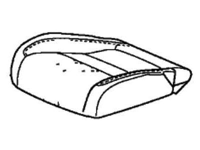 Honda 81131-TVA-A42ZA Cover, Right Front Seat Cushion Trim (Type Z) (Combined)