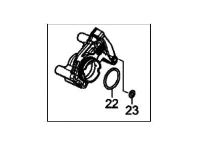 Honda 91301-R9P-A01 O-Ring (17.2X1.9)