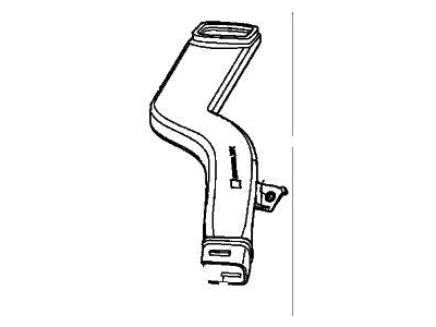 Honda 31543-TG7-A01 Duct, Paddle
