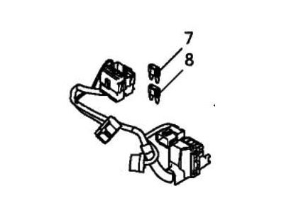 Honda 08L91-TG7-10030 Harness, Trailer Unit