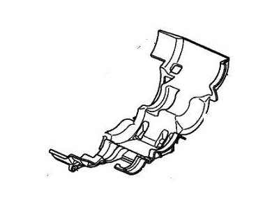 Honda 25421-RT4-000 Plate, Baffle
