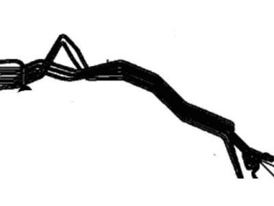 Honda 46375-TG7-A01 Pipe V, Brake