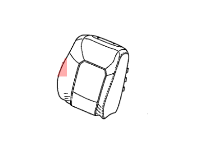 Honda 04811-SZA-A40ZA Cover Set, Passenger Side Trim (Baltic Blue) (Side Airbag) (Leather)