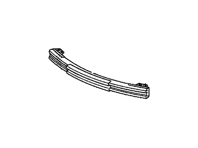 Honda 71130-SZA-A01ZZ Beam, FR. Bumper