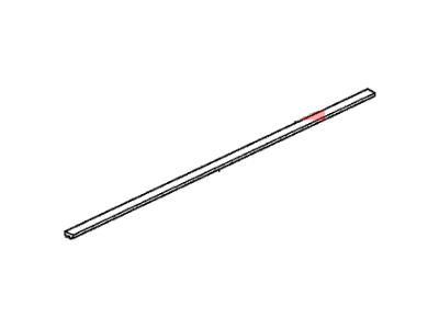 Honda 74316-SZA-A91 Molding B, L Roof