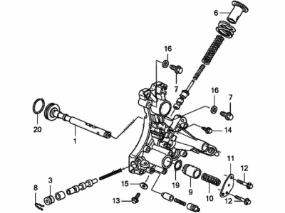 Honda 27200-R36-A00 Body Assy., Regulator