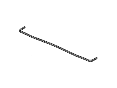 Honda 74143-SZA-A00 Rubber, RR. Hood Seal