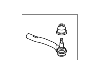 Acura 53560-STX-A02 End, Driver Side Tie Rod