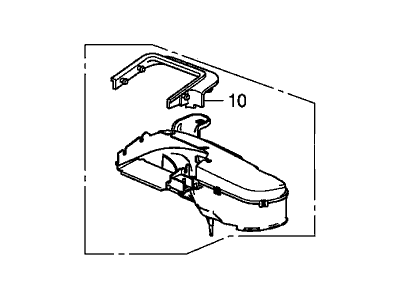 Honda 17248-R70-A01 Separator Assy., Splash