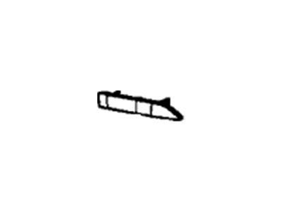Acura 33555-SWA-003 Reflector Assembly, Left Rear