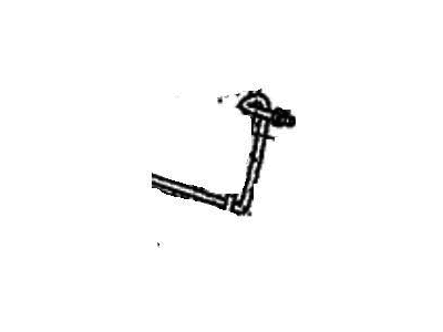 Honda 46375-TP6-A00 Pipe V, Brake