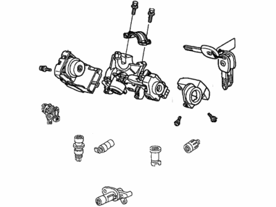 Honda 06350-SDA-305 CYLINDER SET, KEY