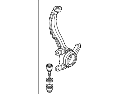 Acura 51210-SDA-A02 Knuckle, Right Front
