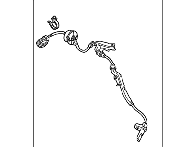 Acura 57455-SDH-003 Sensor Assembly, Left Front