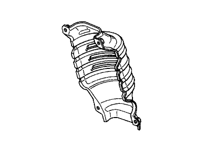 Acura 18120-RCA-A00 Cover A, Front Primary Converter