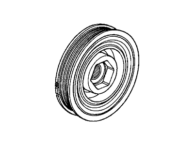 Acura 13810-RRA-A02 Pulley, Crankshaft