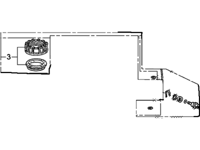 Honda 17052-SJC-A00 Regulator Assembly, Pressure