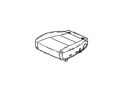 Honda 81531-SJC-L11ZA Cover, Left Front Seat Cushion Trim (Atlas Gray)