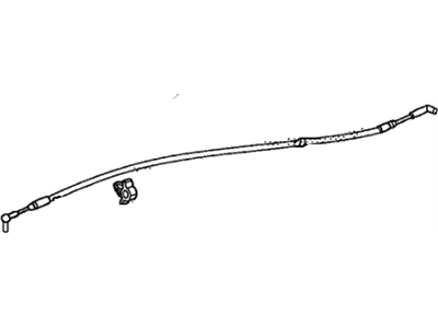 Honda 72631-SJC-A00 Cable Assembly, Right Rear Inside Handle