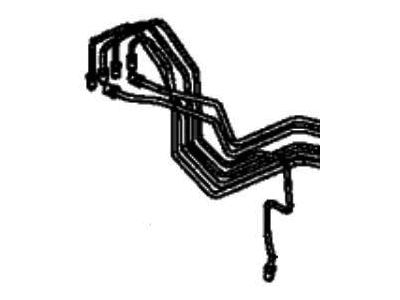 Honda 46376-T7J-010 Pipe W, Brake