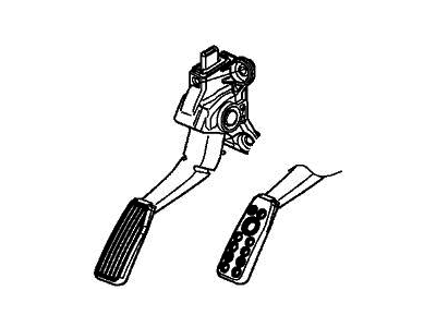 Honda 17800-T7W-R01 PEDAL ASSY., ACCELERATOR