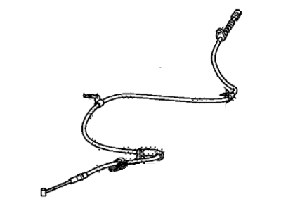 Honda 47510-TE0-A01 Wire, Passenger Side Parking Brake