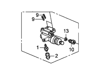 Acura 46930-SDP-A01 Cylinder Assembly, Clutch Slave