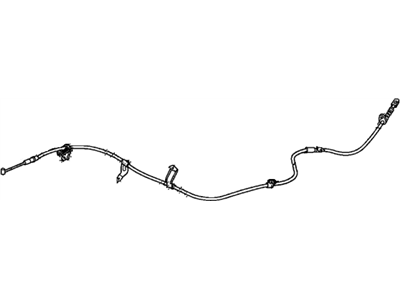 Honda 47560-TE0-A01 Wire, Driver Side Parking Brake