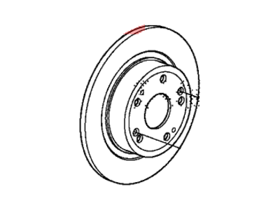 Acura 42510-TA0-A02 Disk, Rear Brake