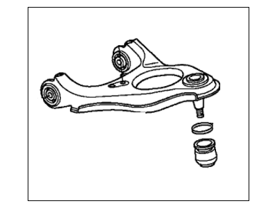 Acura 52510-TA0-A02 Arm, Right Rear (Upper)