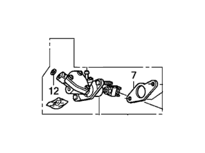 Acura 46925-TA0-A02 Master Cylinder Assembly, Clutch