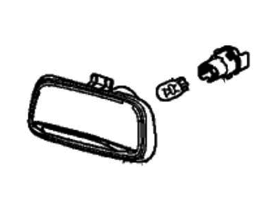 Honda 34780-SZT-A01 Light Assy., R. RR. Tray