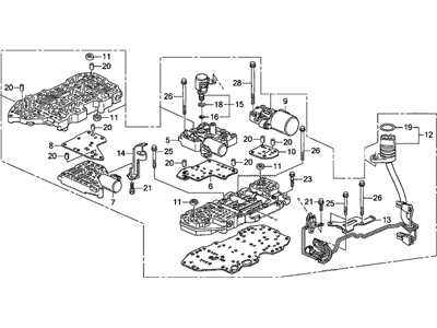 Honda 27000-RY0-000 Body Assembly, Main Valve