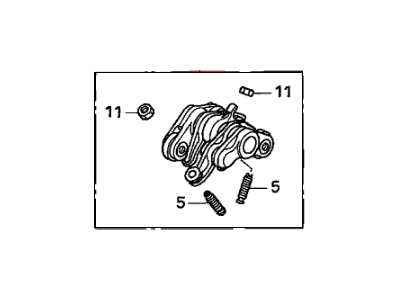 Honda 14620-RMX-000 Arm Assembly, Rocker