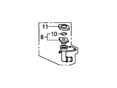 Honda 19050-RNA-A01 Filler Assy., Water (Denso)