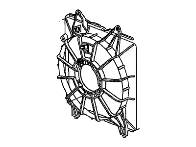 Honda 19015-RMX-A51 Shroud (Denso)