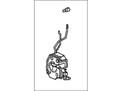 Honda 72150-SH3-A21 Lock Assembly, Left Front Door (Passive B)