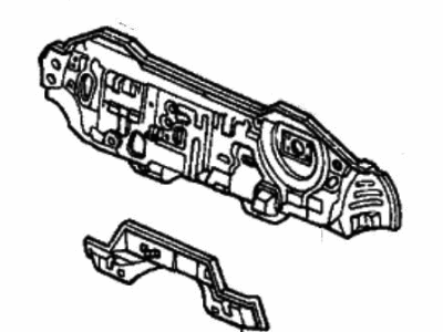 Honda 61500-SH3-A13ZZ Dashboard (Lower)