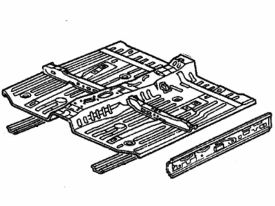 Honda 65100-SH0-A12ZZ Floor, FR.