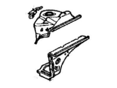 Honda 60750-SH3-A00ZZ Housing, L. FR. Shock Absorber