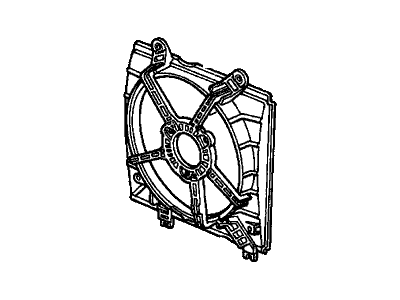 Honda 19015-PM3-003 Shroud (Denso)