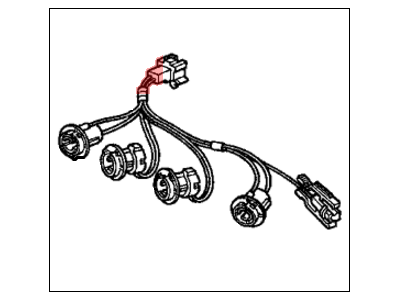 Honda 33502-SH3-A01 Socket, Passenger Side