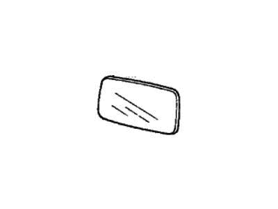 Honda 76253-SH3-A02 Mirror, Driver Side (1400)