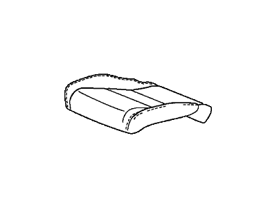 Honda 81531-TK8-A61ZA Cover, Left Front Seat Cushion Trim (Warm Gray) (Leather)