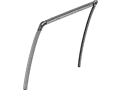 Honda 72735-TK8-A01 Channel, Passenger Side Door Run Slide