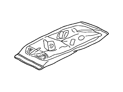 Honda 89332-TK8-A00 Cover, Emergency Tire